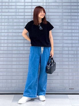 「アイテム（ハンドバッグ）」を使った、MAIKOさん（レディース・150cm・30代）の夏コーディネート