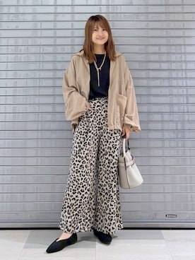 「アイテム（ブルゾン）」を使った、MAIKOさん（レディース・150cm）の夏コーディネート