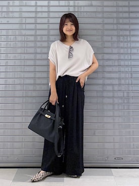 「アイテム（ハンドバッグ）」を使った、MAIKOさん（レディース・150cm・30代）の夏コーディネート