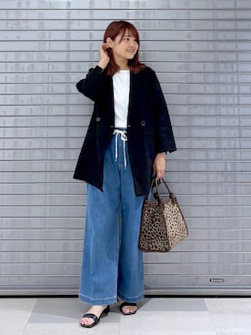 「アイテム（ジャケット/アウター）」を使った、MAIKOさん（レディース・150cm・30代）の夏コーディネート