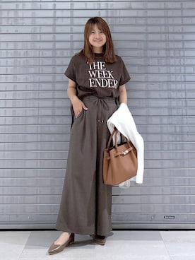 「アイテム（ハンドバッグ）」を使った、MAIKOさん（レディース・150cm・30代）の夏コーディネート