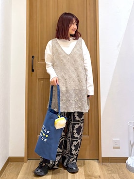 MAIKOさん（レディース・150cm）の冬コーディネート