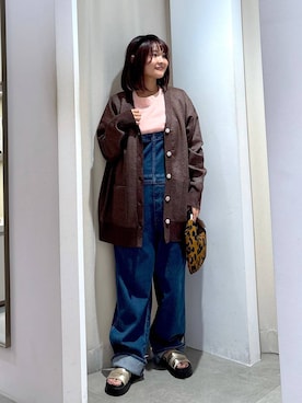 「アイテム（カチューシャ）」を使った、MAIKOさん（レディース・150cm・30代）の秋コーディネート