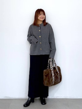 MAIKOさん（レディース・150cm）の冬コーディネート