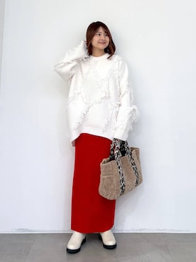 MAIKOさん（レディース・150cm）の冬コーディネート