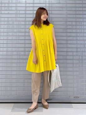「アイテム（パンプス）」を使った、MAIKOさん（レディース・150cm・30代）の夏コーディネート