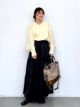 MAIKOさん（レディース・150cm）の冬コーディネート