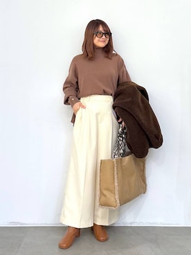 MAIKOさん（レディース・150cm）の冬コーディネート