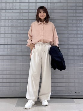 「アイテム（テーラードジャケット）」を使った、MAIKOさん（レディース・150cm・30代）の秋コーディネート