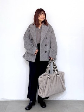 MAIKOさん（レディース・150cm）の冬コーディネート