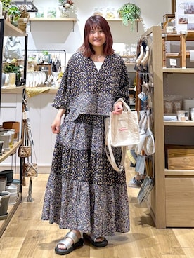 「studio CLIP（スタディオクリップ）のアイテム（シューズ）」を使った、MAIKOさん（レディース・150cm）の春コーディネート
