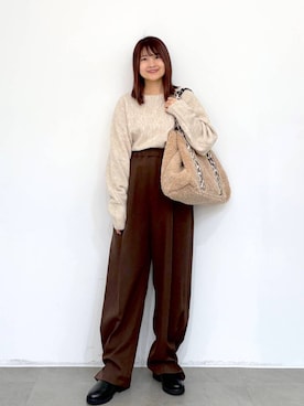 MAIKOさん（レディース・150cm）の冬コーディネート