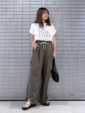 「アイテム（水着）」を使った、MAIKOさん（レディース・150cm）の秋コーディネート