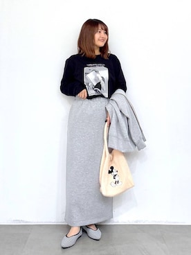 「アイテム（パーカー）」を使った、MAIKOさん（レディース・150cm・30代）の秋コーディネート