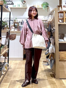 MAIKOさん（レディース・150cm）の春コーディネート