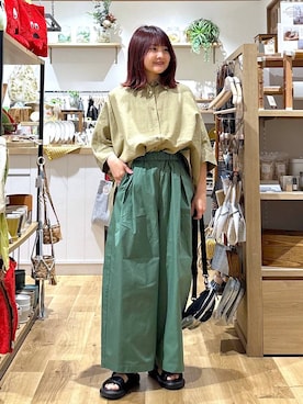 「studio CLIP（スタディオクリップ）のアイテム（シューズ）」を使った、MAIKOさん（レディース・150cm）の春コーディネート