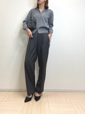 「M.deux（エムドゥ）のアイテム」を使った、e__deuxさん（レディース・157cm）の冬コーディネート