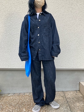 「nugu」｜「アイテム（スリッポン）」を使った、s__o1203さん（レディース・155cm）の春コーディネート