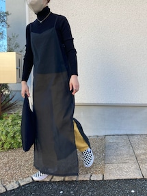 ENOF（イナフ）の「SHEER CAMISOLE ONE PIECE（ワンピース）」 - WEAR