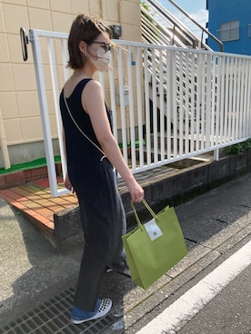 「古着屋さん」｜s__o1203さん（レディース・155cm）の夏コーディネート