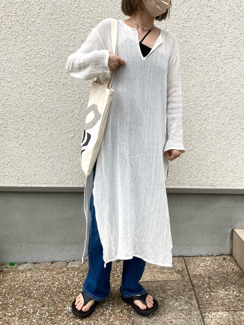 TODAYFUL（トゥデイフル）の「メッシュスリットドレス（ワンピース 
