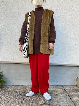 s__o1203さん（レディース・155cm）の冬コーディネート