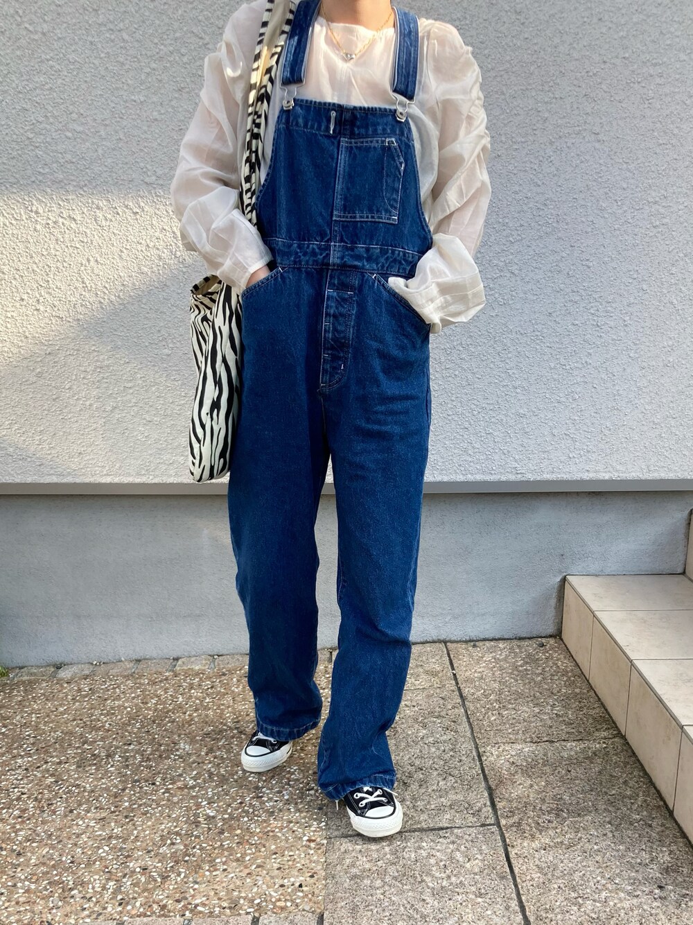 FRAMEWORK デニムオーバーオール ワイドレッグ サイズ36 O0698