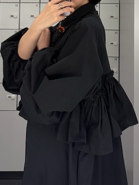 「PERNA（ペルナ）のアイテム」を使った、ノアさん（レディース・157cm）の秋コーディネート