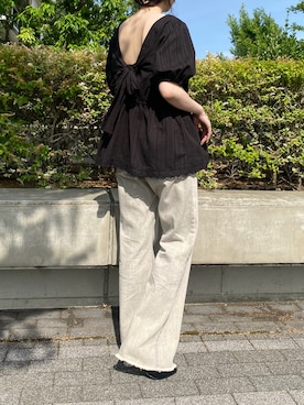 ノアさん（レディース・157cm）の夏コーディネート