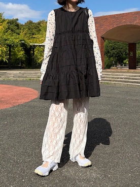 「ehka sopo（エヘカソポ）のアイテム」を使った、ノアさん（レディース・157cm）の春コーディネート