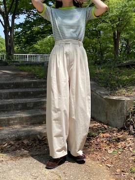 ノアさん(レディース・157cm)の夏コーディネート