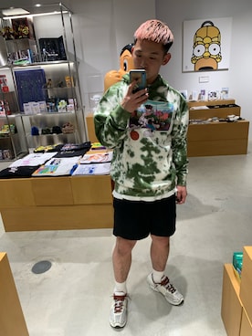 「アイテム（パーカー）」を使った、sosukeさん（メンズ・177cm）の夏コーディネート