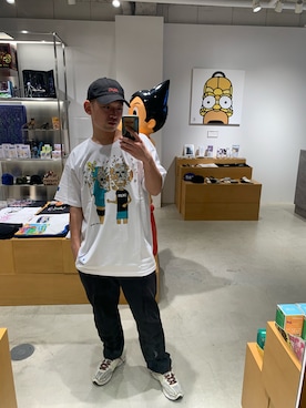 「BAIT（ベイト）のアイテム」を使った、sosukeさん（メンズ・177cm）の夏コーディネート