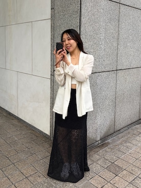 NANAHO_155cm(相互)さん(レディース・155cm)の春コーディネート