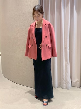 「ネオンカラー」｜「アイテム（その他アウター）」を使った、NANAHO_155cm(相互)さん（レディース・155cm）の夏コーディネート