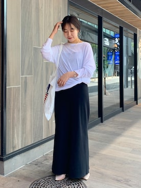 NANAHO_155cm(相互)さん（レディース・155cm）の夏コーディネート