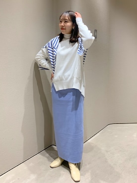 NANAHO_155cm(相互)さん（レディース・155cm）の冬コーディネート