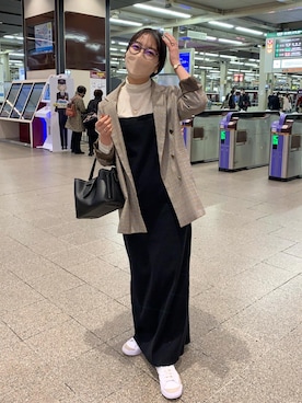 NANAHO_155cm(相互)さん（レディース・155cm）の春コーディネート