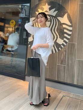 NANAHO_155cm(相互)さん（レディース・155cm）の夏コーディネート