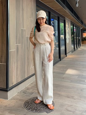 NANAHO_155cm(相互)さん（レディース・155cm）の春コーディネート