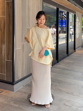 NANAHO_155cm(相互)さん（レディース・155cm）の夏コーディネート