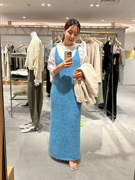「アイテム（ワンピース/ドレス）」を使った、NANAHO_155cm(相互)さん（レディース・155cm・20代）の夏コーディネート