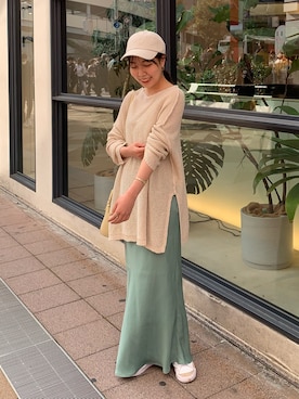 NANAHO_155cm(相互)さん（レディース・155cm）の春コーディネート