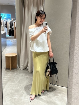 「アイテム（スウェット）」を使った、NANAHO_155cm(相互)さん（レディース・155cm・20代）の夏コーディネート