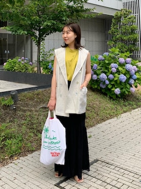 NANAHO_155cm(相互)さん（レディース・155cm）の夏コーディネート