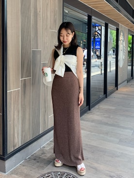 NANAHO_155cm(相互)さん（レディース・155cm）の夏コーディネート