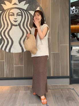 NANAHO_155cm(相互)さん（レディース・155cm）の夏コーディネート