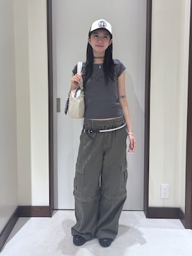 NATSUHAさん(レディース・165cm)の夏コーディネート