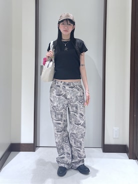 NATSUHAさん(レディース・165cm)の夏コーディネート