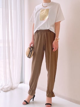 タラ子さん（レディース・175cm）の春コーディネート